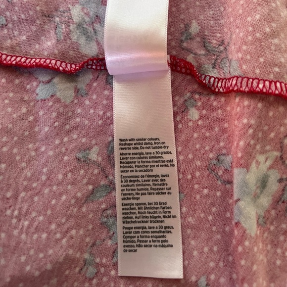 TOPSHOP RED FLORAL DRESS MINI DRESS - Picture 7 of 12